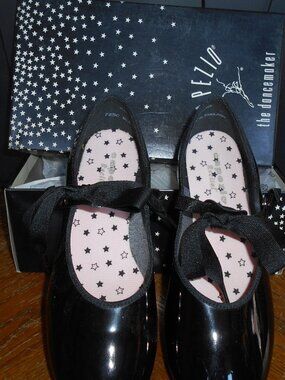 Capezio Snap On Tap Shoes-  3 W   New in Box